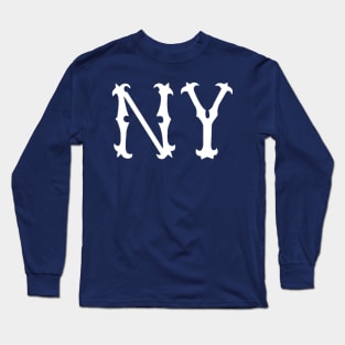New York Highlanders Logo Design Long Sleeve T-Shirt